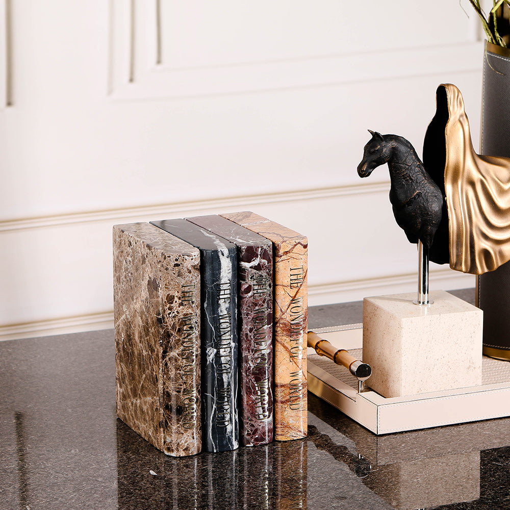 Mystical Cloaked Knight Statue - Luxury Alloy & Marble Home Decor & Artistic ...