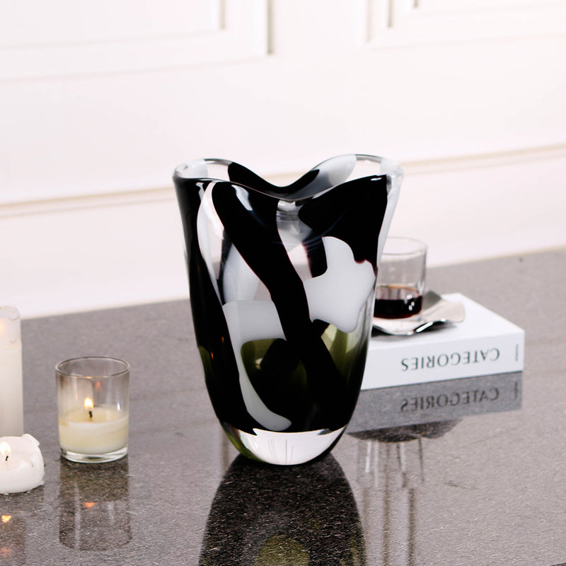 玻璃花瓶 - Luxury Premium Glass Home Decor & Artistic Piece - 5