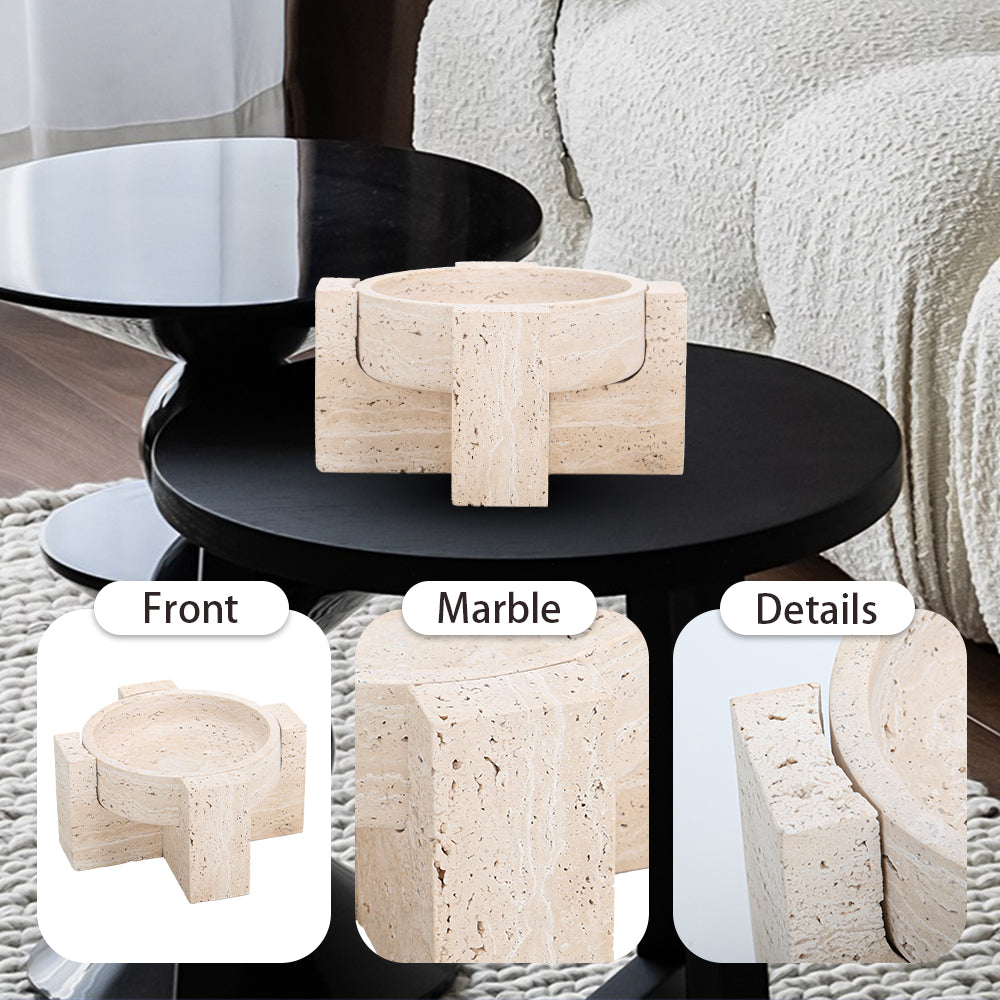 大理石碗装饰 - Luxury Premium Home Decor & Artistic Piece