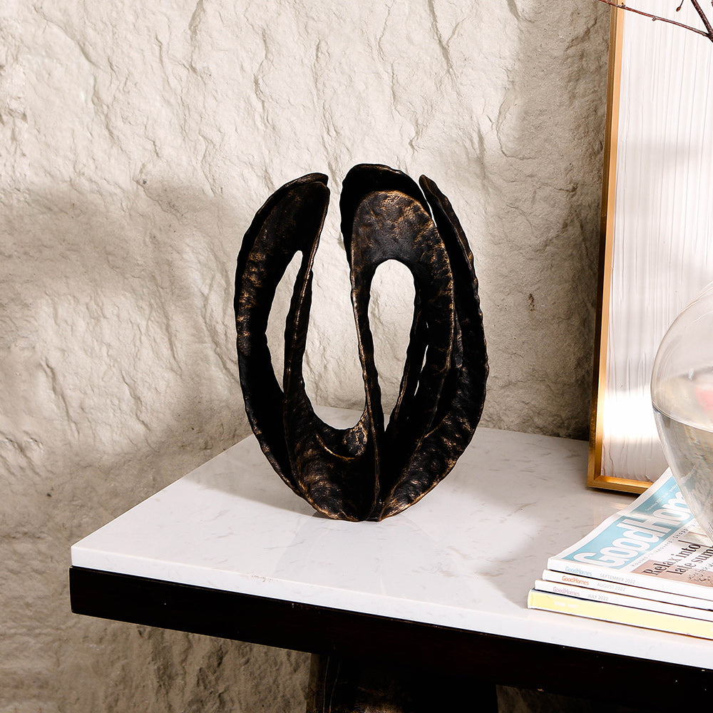 联锁雕塑 - Luxury Premium Alloy Home Decor & Artistic Piece