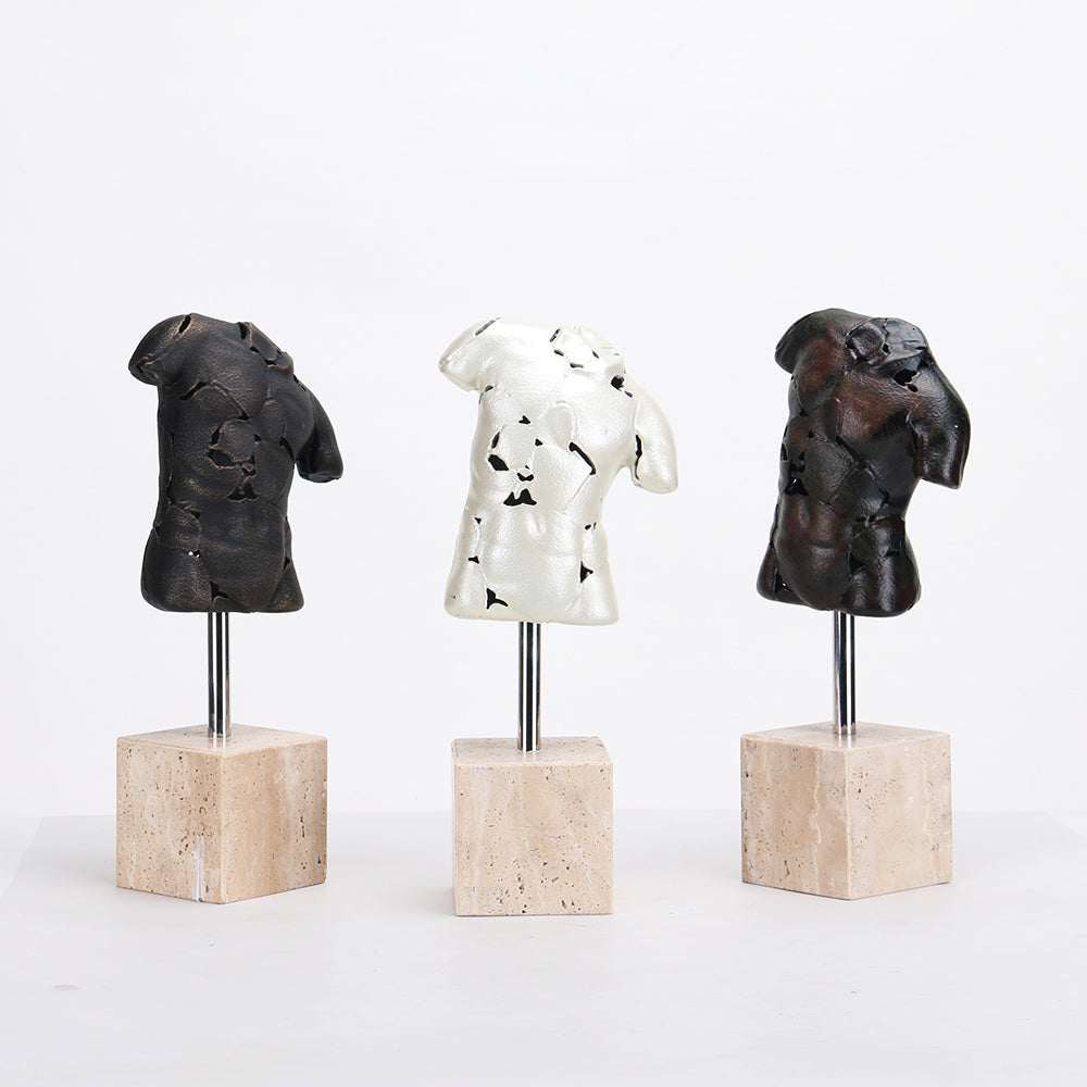 Modern Body Frame Stand - Luxury Alloy & Marble & S/s Home Decor & Artistic P...