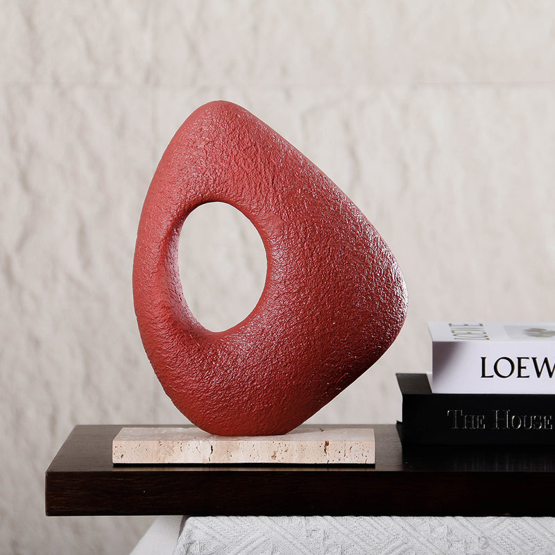 Luxury Resin & Marble Decorative Sculpture - Designer Artisan Edition - 5
