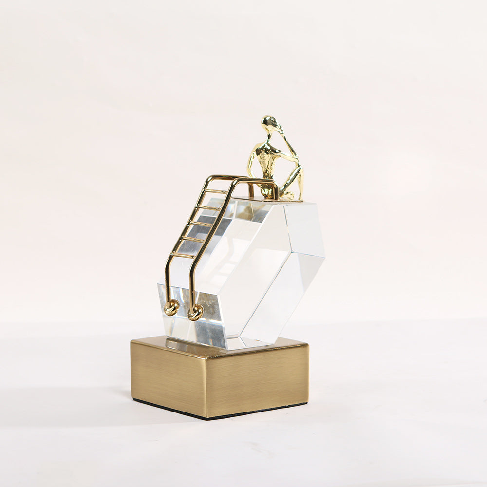 思考人装饰家居装饰物品雕塑 - Luxury Premium Alloy Home Decor & Artistic Piece