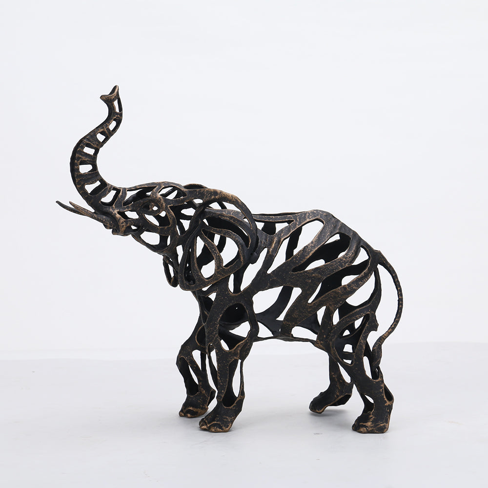 大象雕塑家居装饰 - Luxury Premium Alloy Home Decor & Artistic Piece
