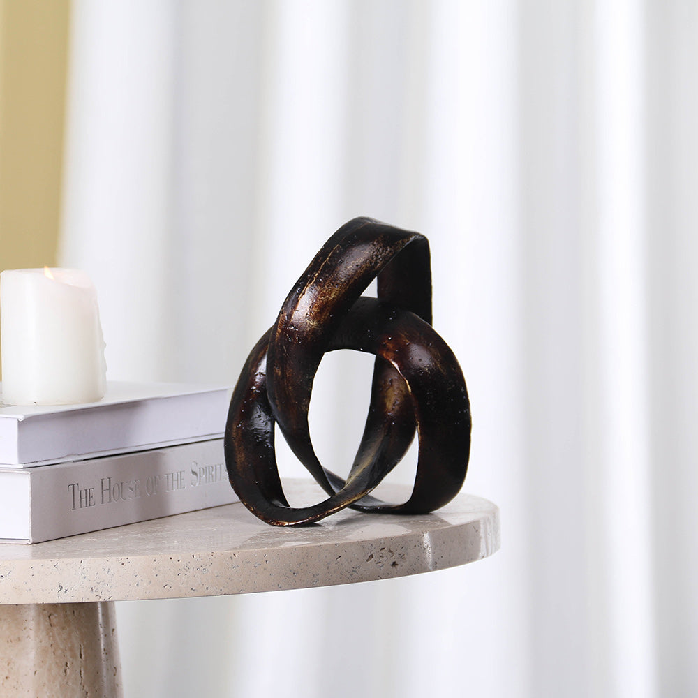联锁雕塑 - Luxury Premium Alloy Home Decor & Artistic Piece
