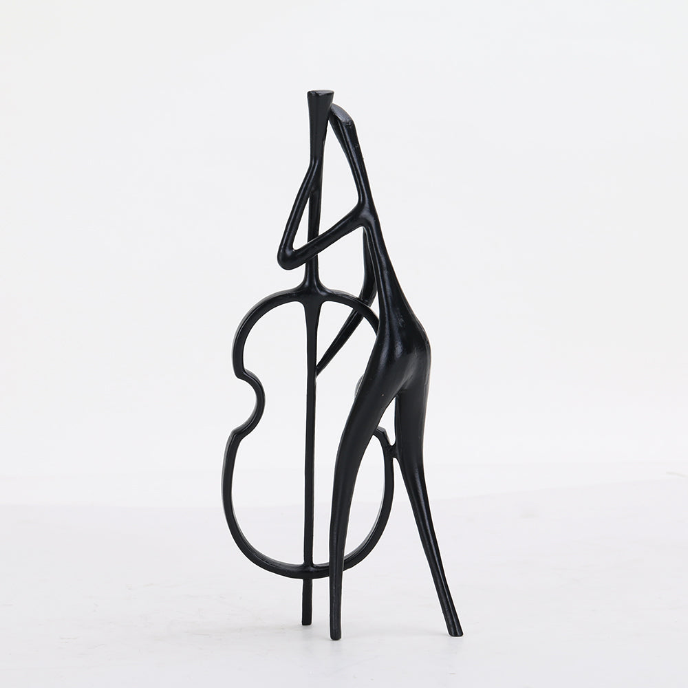 音乐家雕像 - Luxury Premium Alloy Home Decor & Artistic Piece