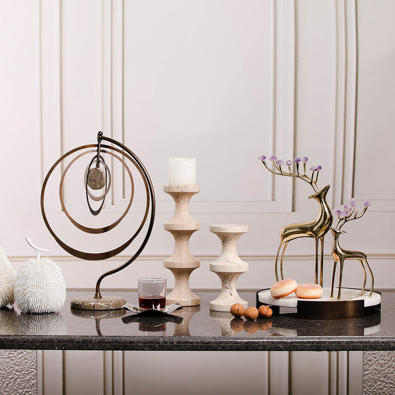 D10cm  ×  21 - Luxury Luxury Marble Home Decor & Artistic Piece - 6