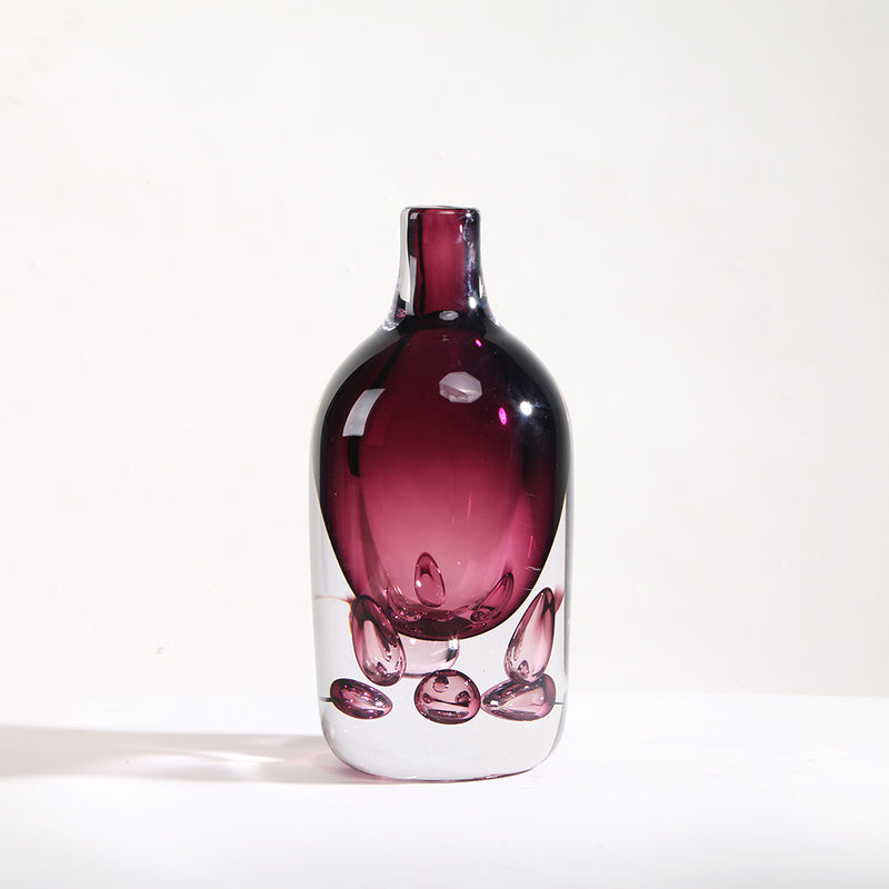玻璃花瓶 - Luxury Premium Glass Home Decor & Artistic Piece - 6
