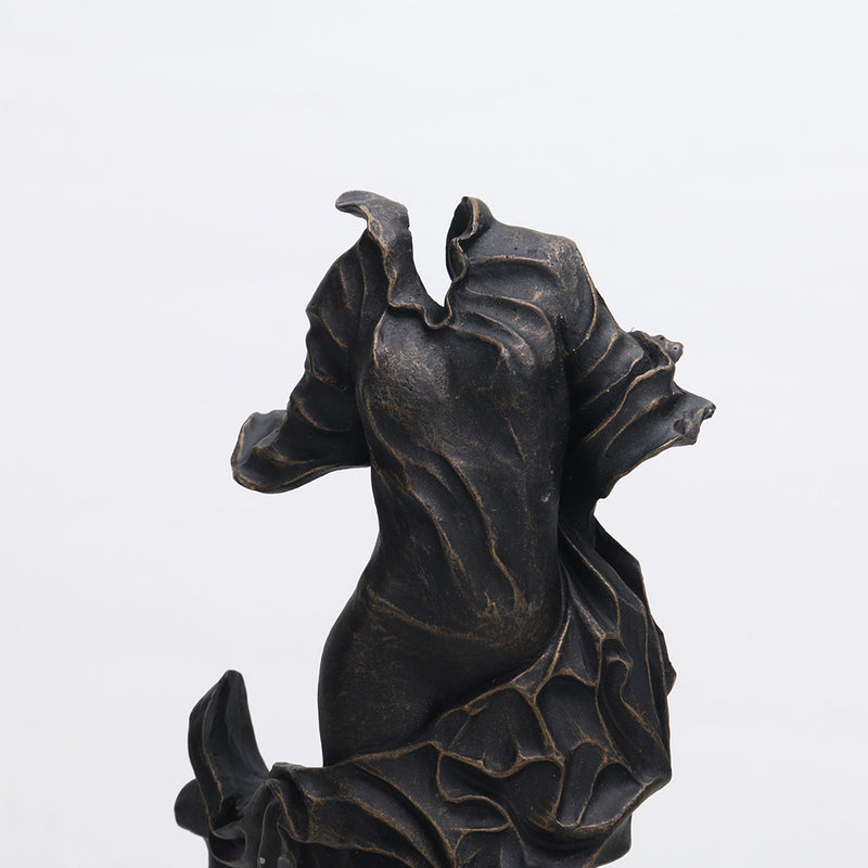 Elegant Dancing Figure - Luxury Alloy & Marble & S/s Home Decor & Artistic Piece - 6