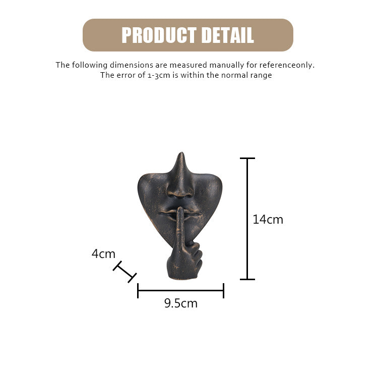 Luxury Alloy Decorative Sculpture - Designer Artisan Edition - 6