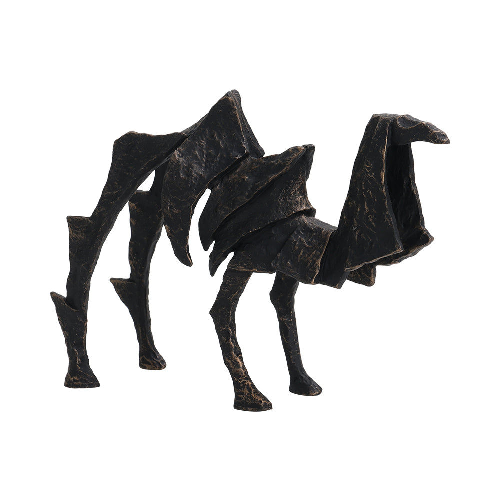 骆驼雕塑 - Luxury Premium Alloy Home Decor & Artistic Piece