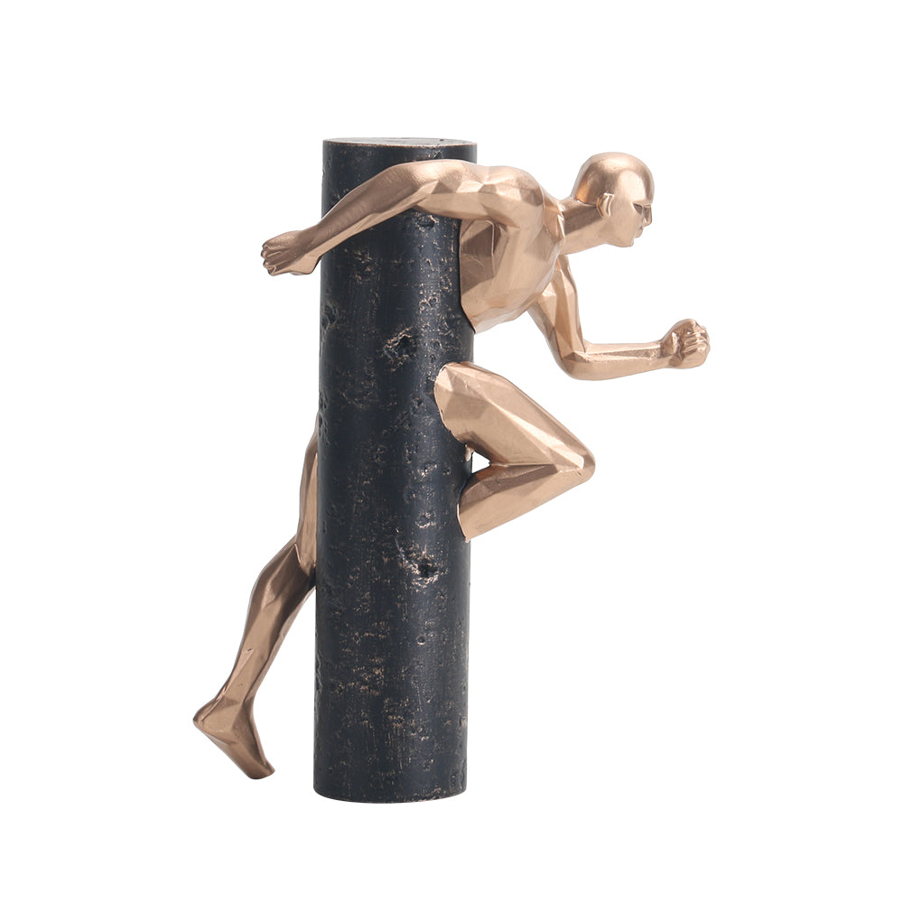 Premium Runing Man - Handcrafted Modern Decor