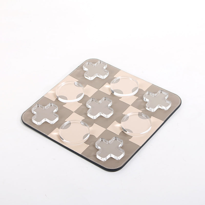 Luxury Pu Leather & Acrylic Decorative Sculpture - Designer Artisan Edition - 7
