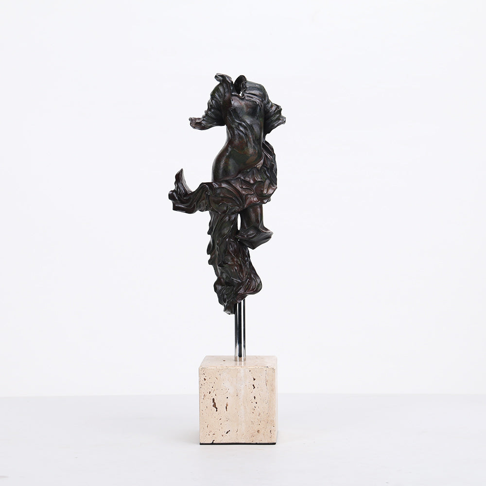 Elegant Dancing Figure - Luxury Alloy & Marble & S/s Home Decor & Artistic Piece