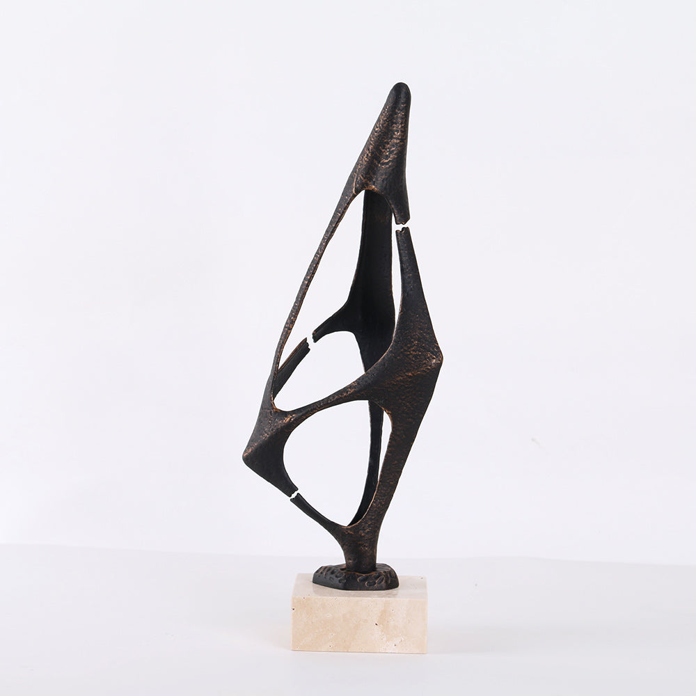 抽象雕塑家居装饰 - Luxury Alloy & Marble Home Decor & Artistic Piece