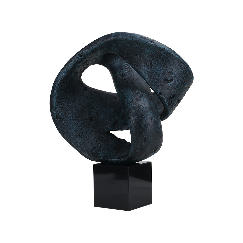 Contemporary Abstract Sculpture - Luxury GlassMarble Home Decor & Artistic Piece