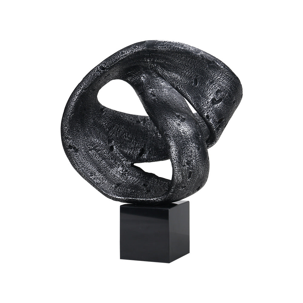 Contemporary Abstract Sculpture - Luxury GlassMarble Home Decor & Artistic Piece