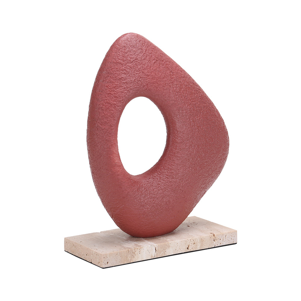 Luxury Resin & Marble Decorative Sculpture - Designer Artisan Edition