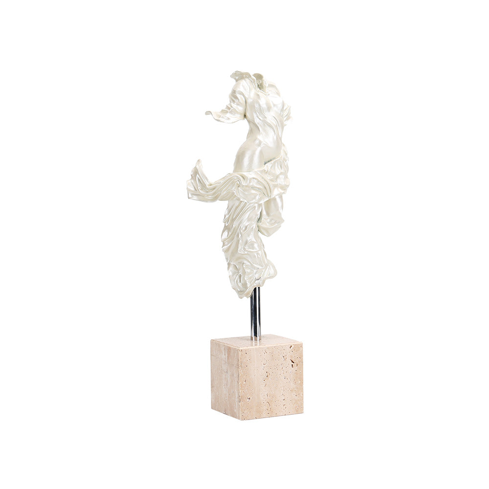 Elegant Dancing Figure - Luxury Alloy & Marble & S/s Home Decor & Artistic Piece